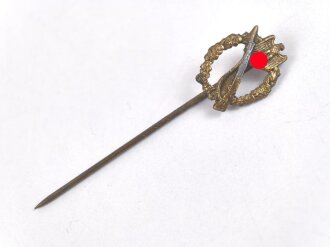Miniatur Infanteriesturmabzeichen in bronze, 16mm, Zink...