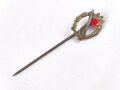 Miniatur Infanteriesturmabzeichen in bronze, 16mm, Zink bronziert