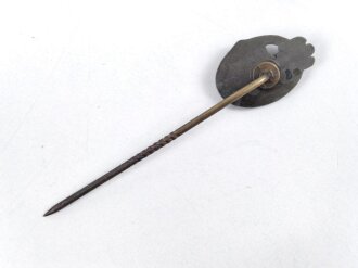 Miniatur  Panzerkampfabzeichen in silber, 16mm, Zink