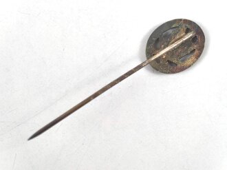 Miniatur  Allgemeines Sturmabzeichen, 16mm, Zink versilbert