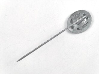Miniatur  Allgemeines Sturmabzeichen, 16mm, Zink versilbert