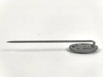 Miniatur  Allgemeines Sturmabzeichen, 16mm, Zink versilbert