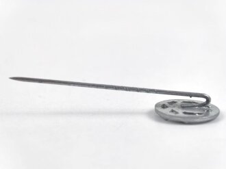 Miniatur  Allgemeines Sturmabzeichen, 16mm, Zink versilbert