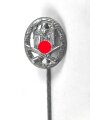 Miniatur  Allgemeines Sturmabzeichen, 16mm, Zink versilbert