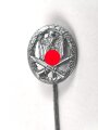 Miniatur  Allgemeines Sturmabzeichen, 16mm, Zink versilbert