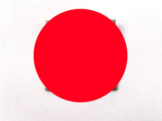 N.S. Sympathieabzeichen, auf der Spitze stehendes Hakenkreuz . Buntmetall versilbert, 20mm, Nadel fehlt