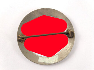 N.S. Sympathieabzeichen, umrandete Brosche mit auf der...