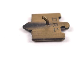 Deutscher Reichsbund für Leibesübungen DRL , Mitgliedsabzeichen , die Nadel abgebrochen