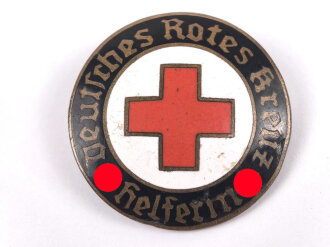 Deutsches Rotes Kreuz, Brosche für Helferin, Nadel...