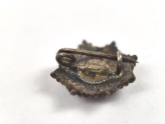 Reichsluftschutzbund, Mitgliedsabzeichen 14,5mm, schwarz emailliert