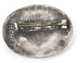Reichsarbeitsdienst der weiblichen Jugend , Erinnerungsbrosche in silber aus Aluminium
