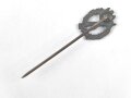 Miniatur Infanteriesturmabzeichen in silber, 16mm, Zink