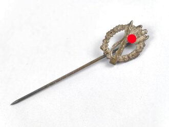 Miniatur Infanteriesturmabzeichen in silber, 16mm,...