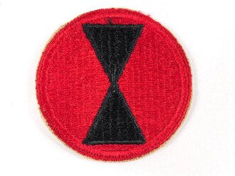 U.S. Army WWII , "7th Infantry Division "  patch