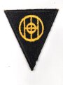 U.S. Army WWII , "83th Infantry Division "  patch
