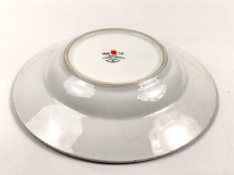 Luftwaffe, Kantinenporzellan tiefer Teller , Durchmesser 23cm. Hersteller Johann Haviland,  Gebraucht.