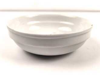 Kriegsmarine, Kantinenporzellan Schale, Durchmesser 21cm, Hersteller Hutschenreuther.  Leicht beschädigt, gebraucht