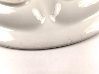 Deutsche Arbeitsfront, Kantinenporzellan Menüteller Durchmesser 27,5cm, Hersteller Felda Rhön, gebraucht