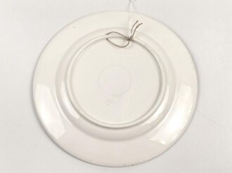 NSV Teller 1934 Mutter und Kind, Durchmesser 23cm, Gebrauchsspuren, unbeschädigtes Stück