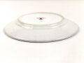 Luftwaffe, Kantinenporzellan flacher Teller, Durchmesser 23cm, Hersteller Bauscher Weiden 1939. Gebraucht.