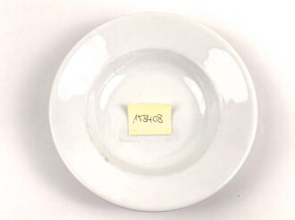 Luftwaffe, Kantinenporzellan tiefer Teller , Durchmesser 23cm. Hersteller Johann Haviland,  Gebraucht.