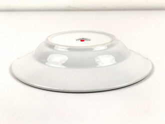 Luftwaffe, Kantinenporzellan tiefer Teller , Durchmesser 23cm. Hersteller Johann Haviland,  Gebraucht.