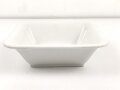 Heer, , Kantinenporzellan große, eckige Schale, Kantenlänge 26cm, Hersteller Hutschenreuther Bavaria 1937. Gebraucht, zusätzlich markiert Reichsarbeitsdienst