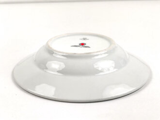 Heer, Kantinenporzellan tiefer Teller, Durchmesser 23cm, Hersteller Johann Haviland 1939. Gebraucht.