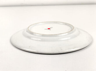 Heer, Kantinenporzellan flacher Teller, Durchmesser 23cm, Hersteller Puls 1941. Gebraucht.