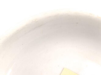 Luftwaffe,  Kantinenporzellan Dessertschale, Durchmesser etwa 16,5cm, Hersteller Heinrich & Co 1938. Gebraucht.