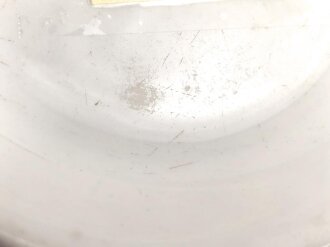 Luftwaffe,  Kantinenporzellan Dessertschale, Durchmesser etwa 16,5cm, Hersteller  Johann Haviland 1939. Gebraucht.