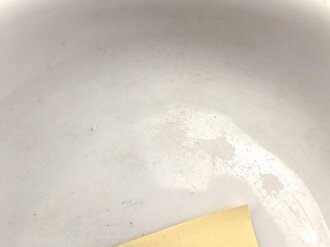 Luftwaffe,  Kantinenporzellan Dessertschale, Durchmesser etwa 16,5cm, Hersteller  Johann Haviland 1939. Gebraucht.