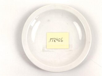 Deutsche Arbeitsfront, Kantinenporzellan, kleiner Teller, Durchmesser 15cm, Hersteller Eschenbach Bavaria, gebraucht