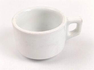 Luftwaffe,  Kantinenporzellan Tasse mit Untertasse, Hersteller  Johann Haviland 1940. Gebraucht.