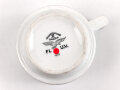 Luftwaffe,  Kantinenporzellan Tasse mit Untertasse, Hersteller  Johann Haviland 1940. Gebraucht.