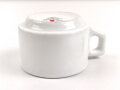 Luftwaffe,  Kantinenporzellan Tasse mit Untertasse, Hersteller  Johann Haviland 1940. Gebraucht.