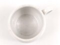 Deutsche Arbeitsfront, Kantinenporzellan, Kaffeetasse, Durchmesser 8cm, Hersteller Eschenbach Bavaria, gebraucht