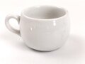 Deutsche Arbeitsfront, Kantinenporzellan, Kaffeetasse, Durchmesser 8cm, Hersteller Eschenbach Bavaria, gebraucht