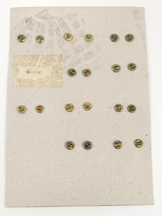 U.S. Army , Sammlung Kragenabzeichen, jeweils auf Karton befestigt