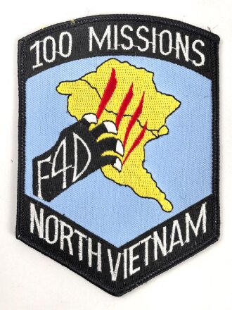 U.S. Army " 100 Missions North Vietnam" patch
