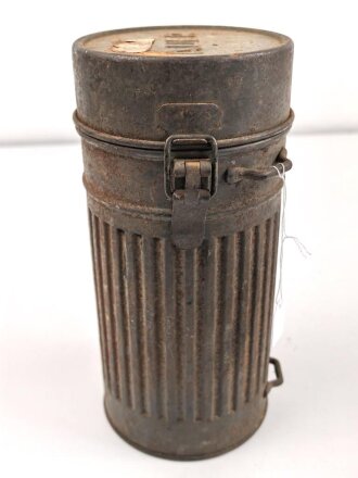 Luftschutz Gasmaskendose "AUER" Originallack,...