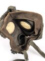 Luftschutz / Werkschutz. Gasmaske Modell 1930, ausführung als S-Maske für den Luftschutz. Datiert 1941, in  gutem Zustand.