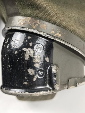 Luftschutz / Werkschutz. Gasmaske Modell 1930, ausführung als S-Maske für den Luftschutz. Datiert 1938, in  gutem Zustand.