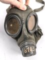 Wehrmacht,  Gasmaske Modell 1930 , datiert 1936. Leicht verformt