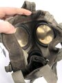 Wehrmacht,  Gasmaske Modell 1930 , datiert 1936. Leicht verformt
