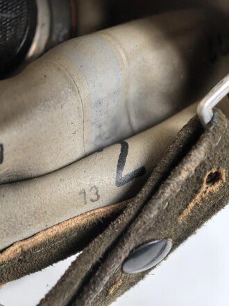 Wehrmacht,  Gasmaske Modell 1930 , datiert 1937. Filtereinsatz 37 datiert 1940. Guter Zustand