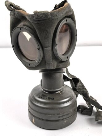 Wehrmacht,  Gasmaske Modell 1930 , datiert 1939....