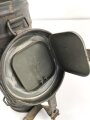 Wehrmacht,  Gasmaskendose, Bereitschaftsbüchse Modell 1938. Originallack, ungereinigtes Stück, datiert 1939