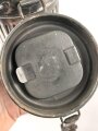 Wehrmacht,  Gasmaskendose, Bereitschaftsbüchse Modell 1938. Originallack, ungereinigtes Stück, datiert 1940