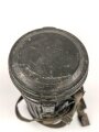 Wehrmacht,  Gasmaskendose, Bereitschaftsbüchse Modell 1938. Originallack, ungereinigtes Stück, datiert 1940